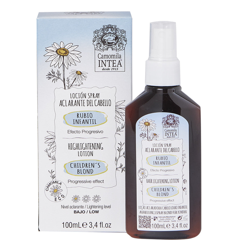 Premium Camomila Intea® Children's Hair Lightening Spray with Ecologic Natural Camomile Extract