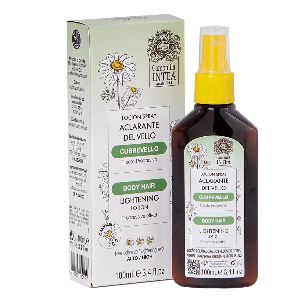 Camomila Intea® CUBREVELLO Body hair lightening lotion