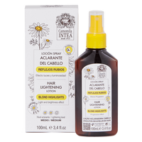 Camomila Intea® blond highlights hair treatment. Free hairbrush and travel bag.