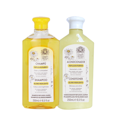 Special care for blonde and light brown hair